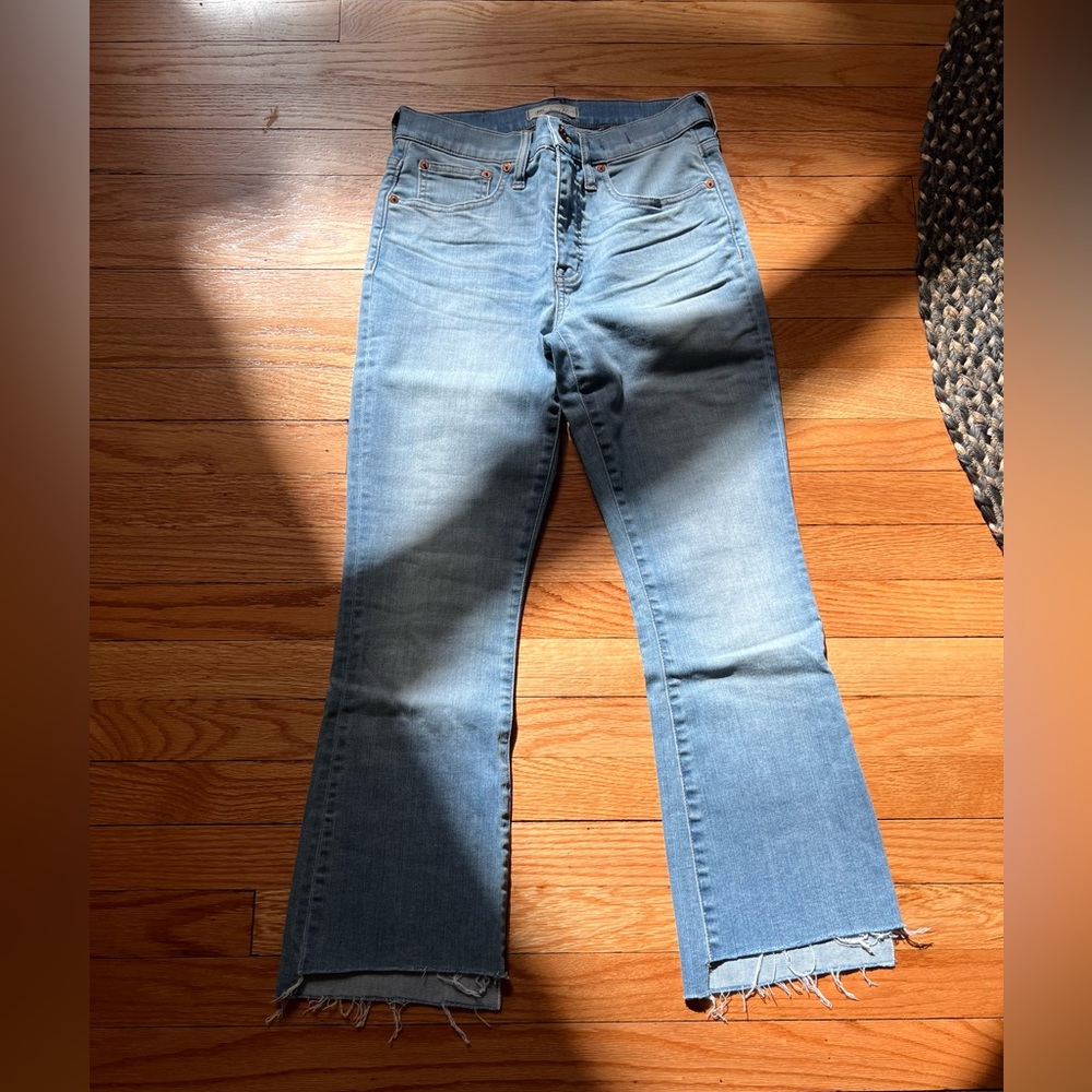 Madwell Cali Demi boot crop jean